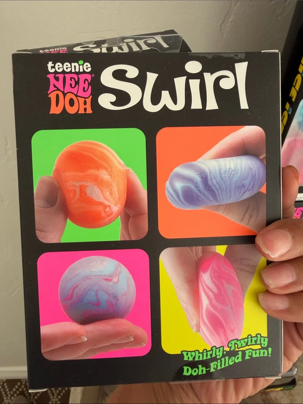Swirl authentic! NEE DOH Swirl Multi-Color Squish Toy Set - Picture 4 of 6